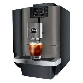 Jura X10 Professional Super Automatic Espresso Machine in Elegant Dark Inox Finish #15669 - Premium Coffee Maker for Coffee Enthusiasts