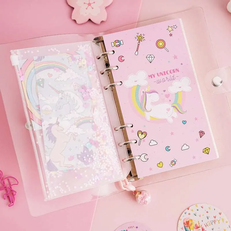 Kawaii Mystical Unicorn Notebook Collection