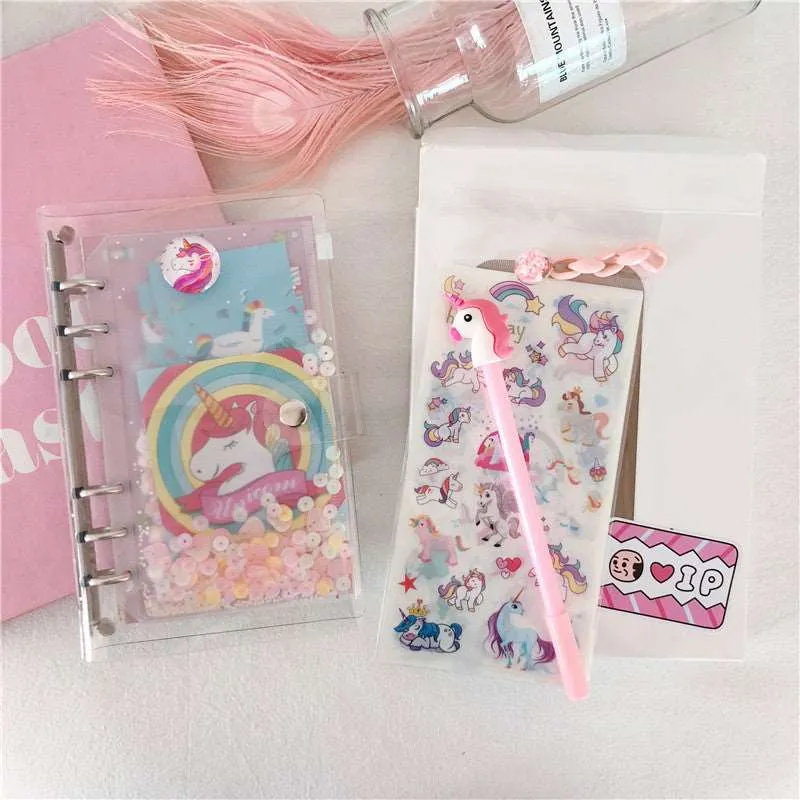 Kawaii Mystical Unicorn Notebook Collection
