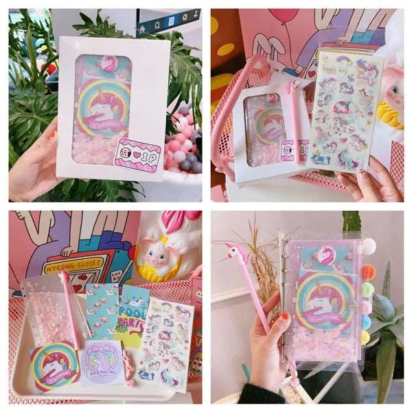 Kawaii Mystical Unicorn Notebook Collection