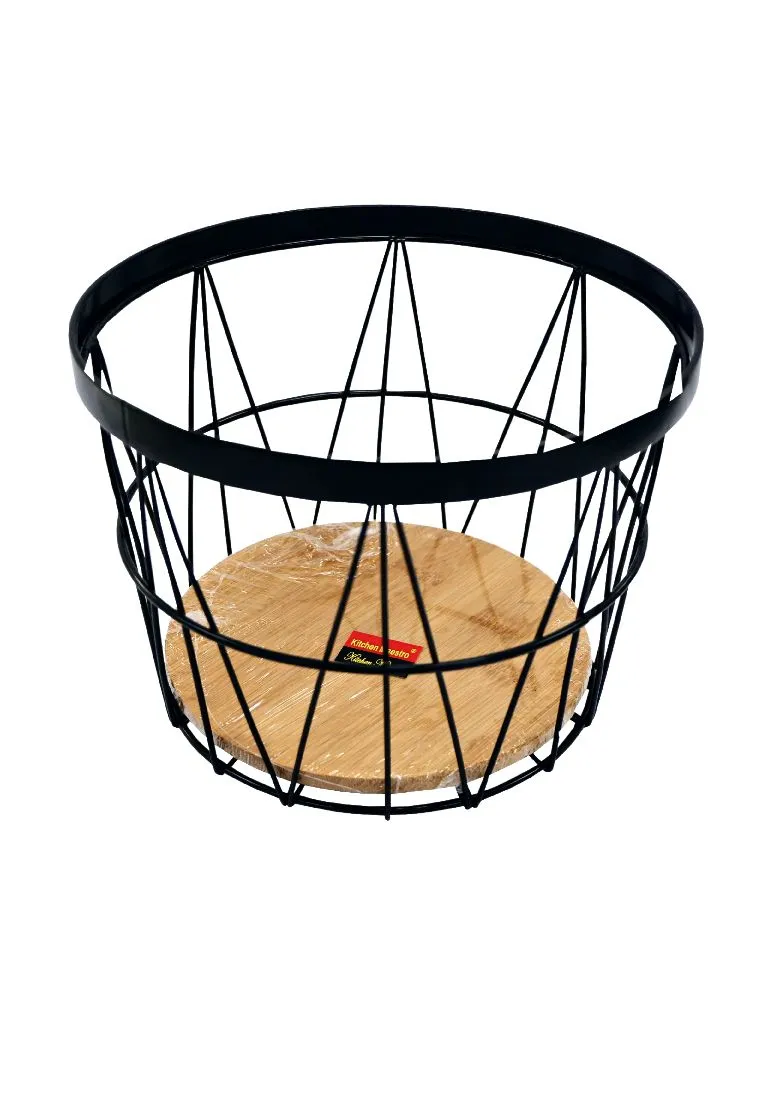 Landmark Round Receiving High Basket without Handle 21 x 21 x 16cm