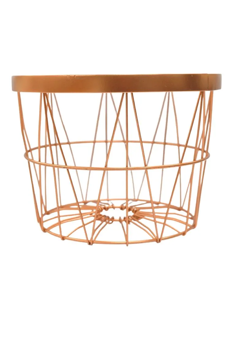 Landmark Round Receiving High Basket without Handle 21 x 21 x 16cm