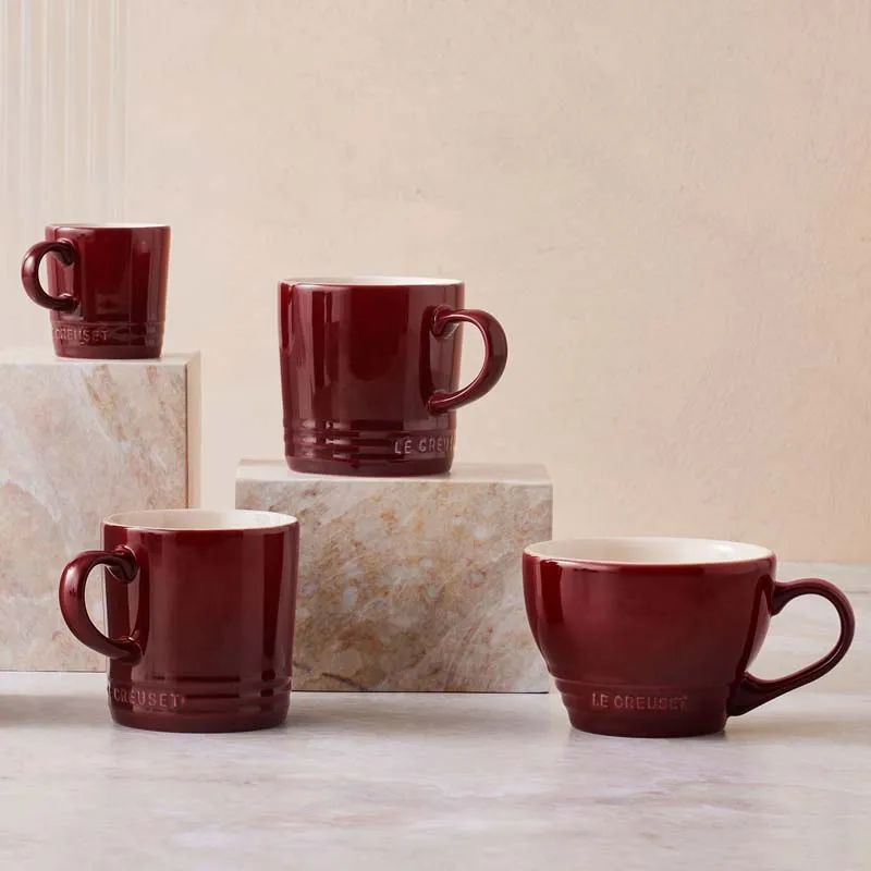 Le Creuset Stoneware Cappuccino Mug Garnet 200ml