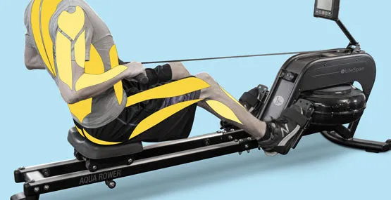 LIFESPAN AquaVitae Water Rower for ChooseHealthy