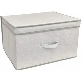 Linen Natural Large Storage Box