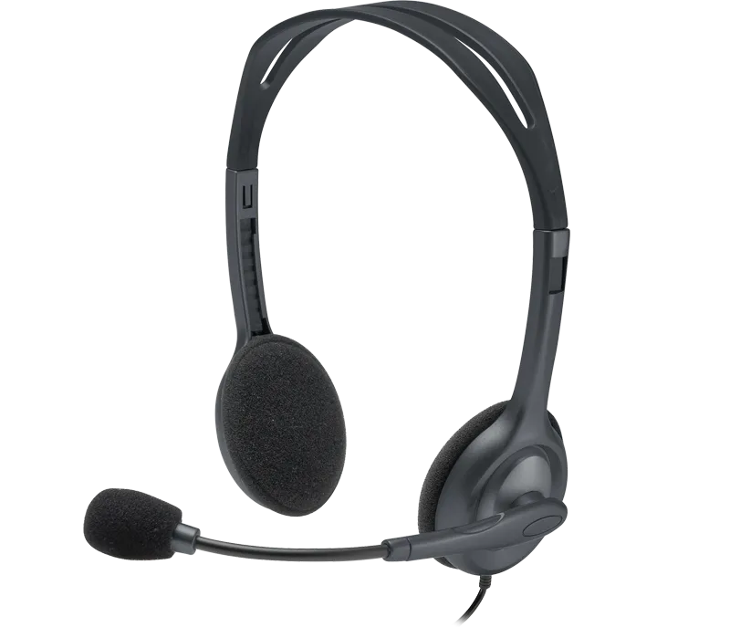 LOGITECH H111 WIRED STEREO HEADSET WITH MIC