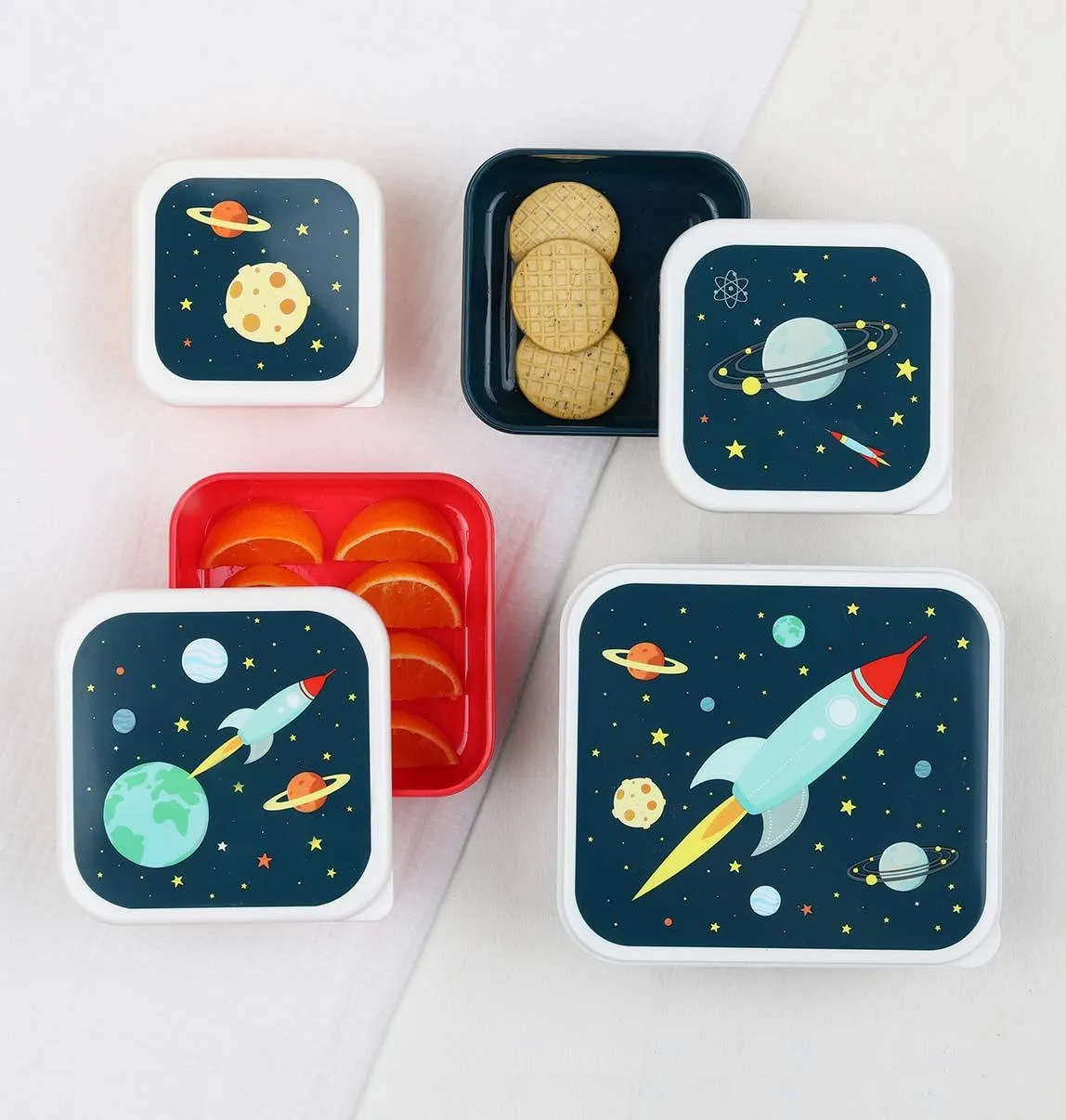 Lunch and Snack Box Set - Space