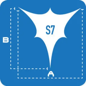 Lycra Sails - S7: 6 Point Sails