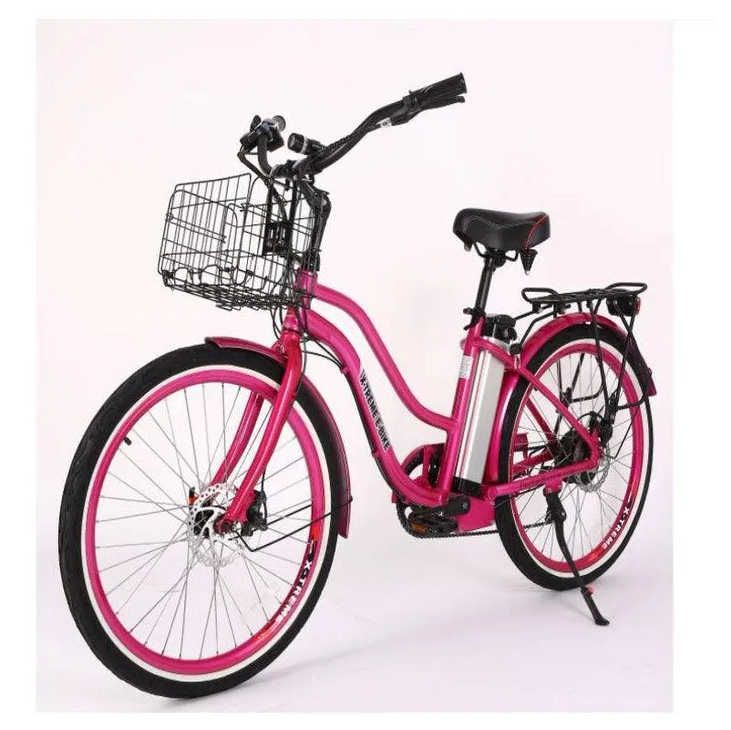 Malibu Elite Max 24 Volt Lithium Powered Beach Cruiser Electric Bike