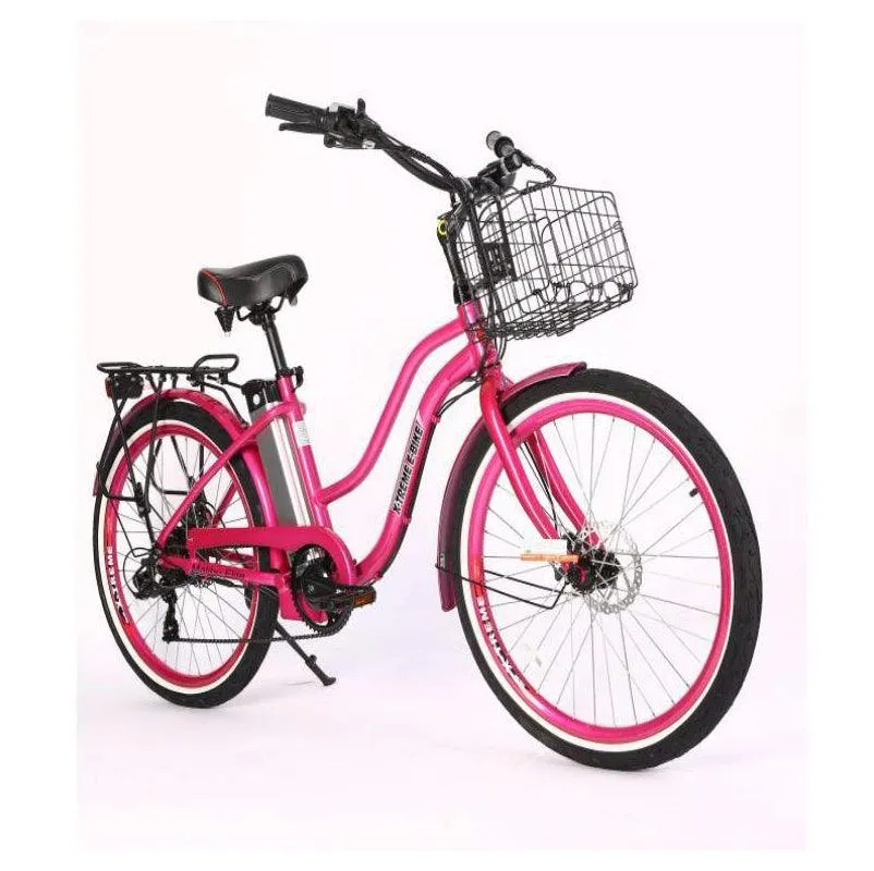 Malibu Elite Max 24 Volt Lithium Powered Beach Cruiser Electric Bike