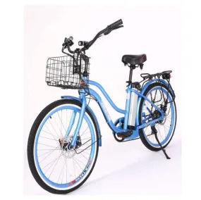 Malibu Elite Max 24 Volt Lithium Powered Beach Cruiser Electric Bike