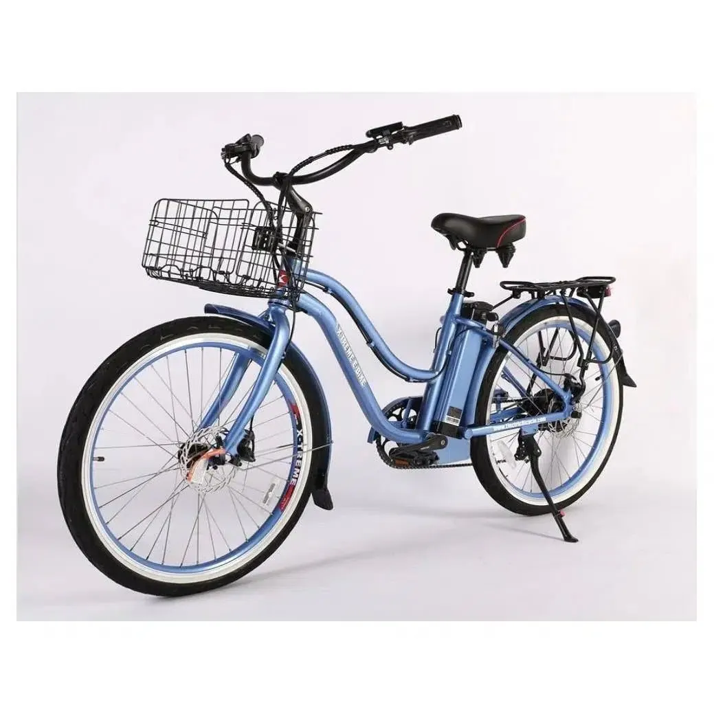 Malibu Elite Max 36 Volt Lithium Powered Beach Cruiser Electric Bike