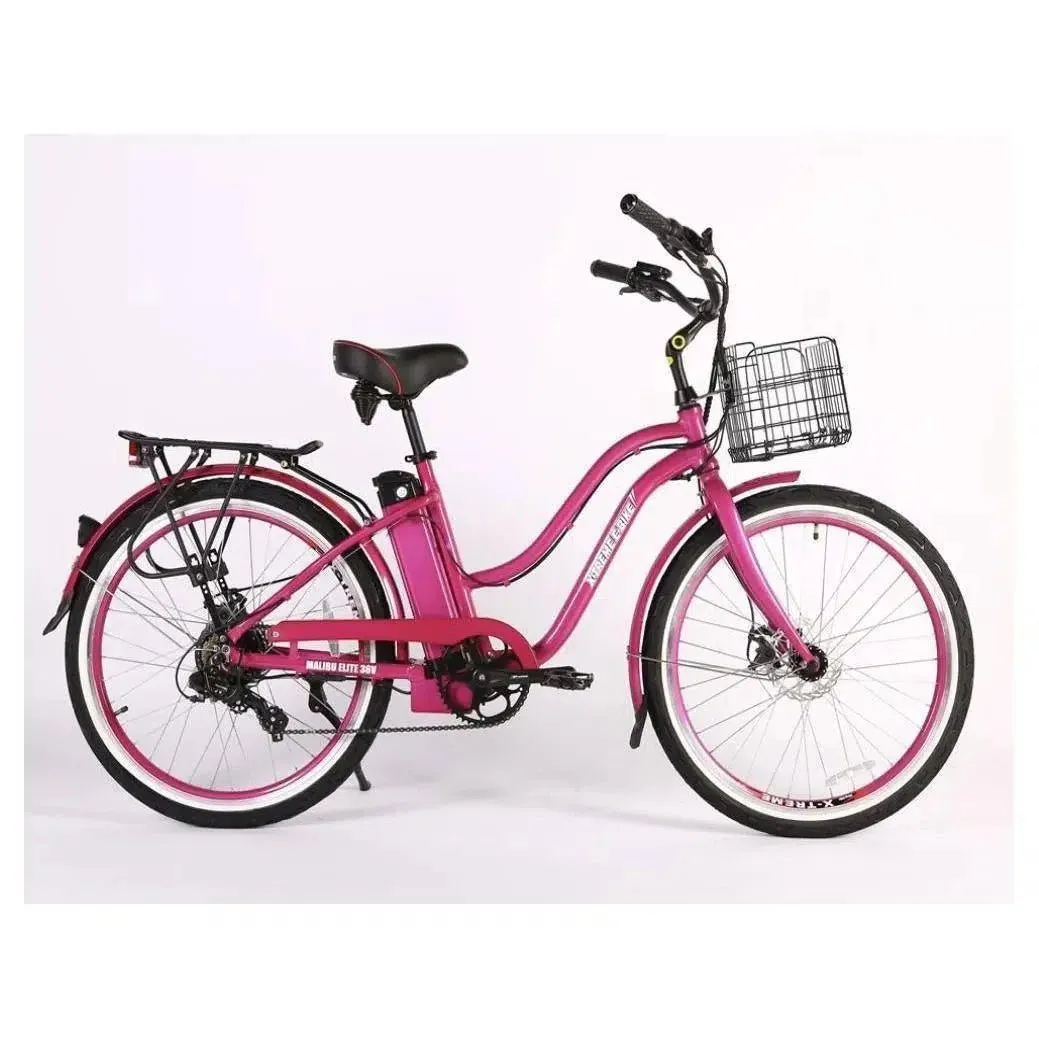 Malibu Elite Max 36 Volt Lithium Powered Beach Cruiser Electric Bike