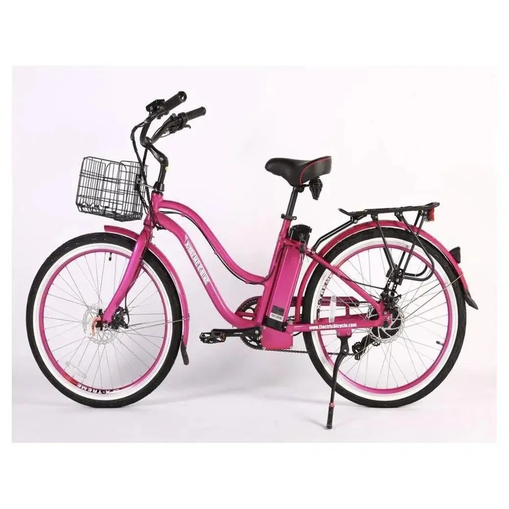 Malibu Elite Max 36 Volt Lithium Powered Beach Cruiser Electric Bike