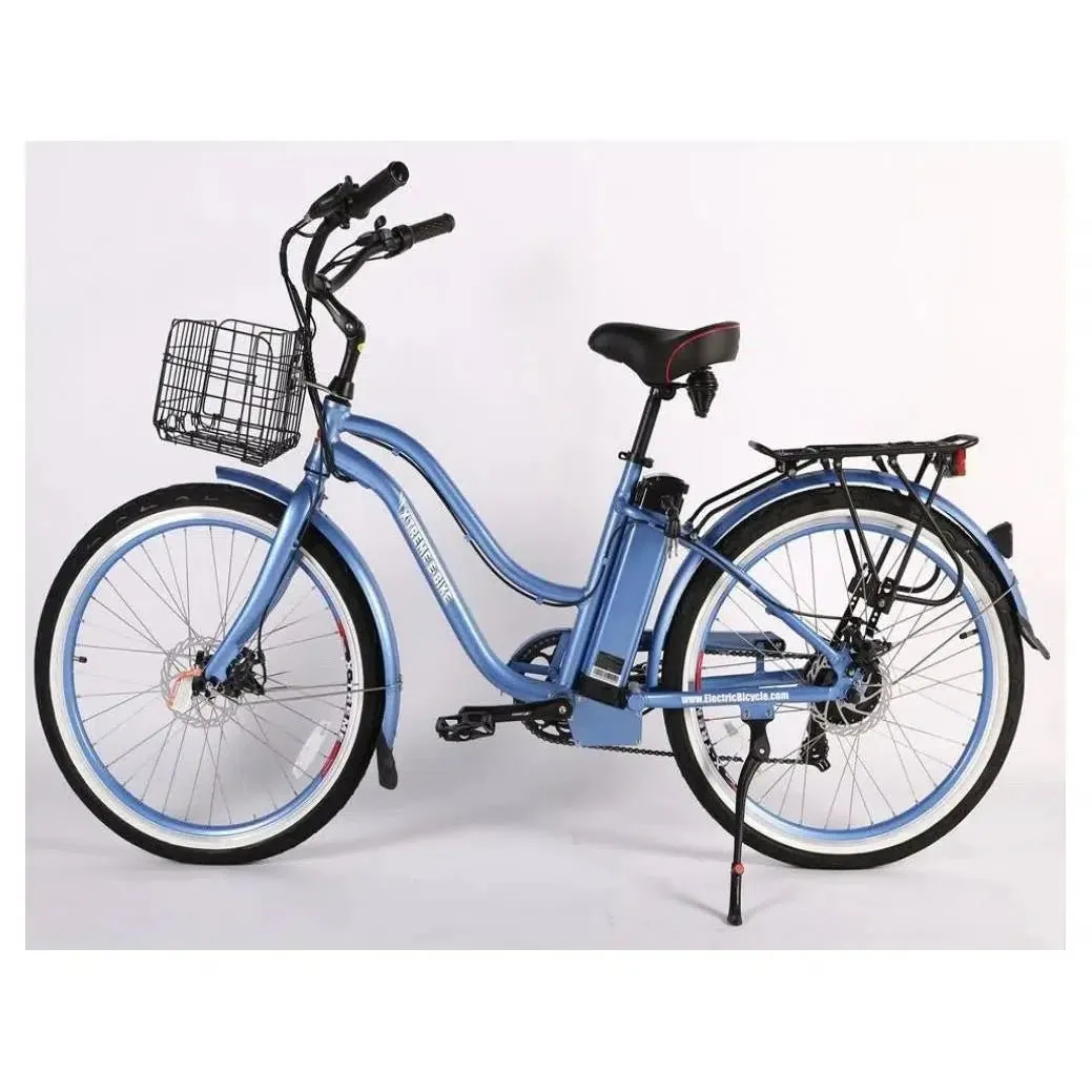 Malibu Elite Max 36 Volt Lithium Powered Beach Cruiser Electric Bike
