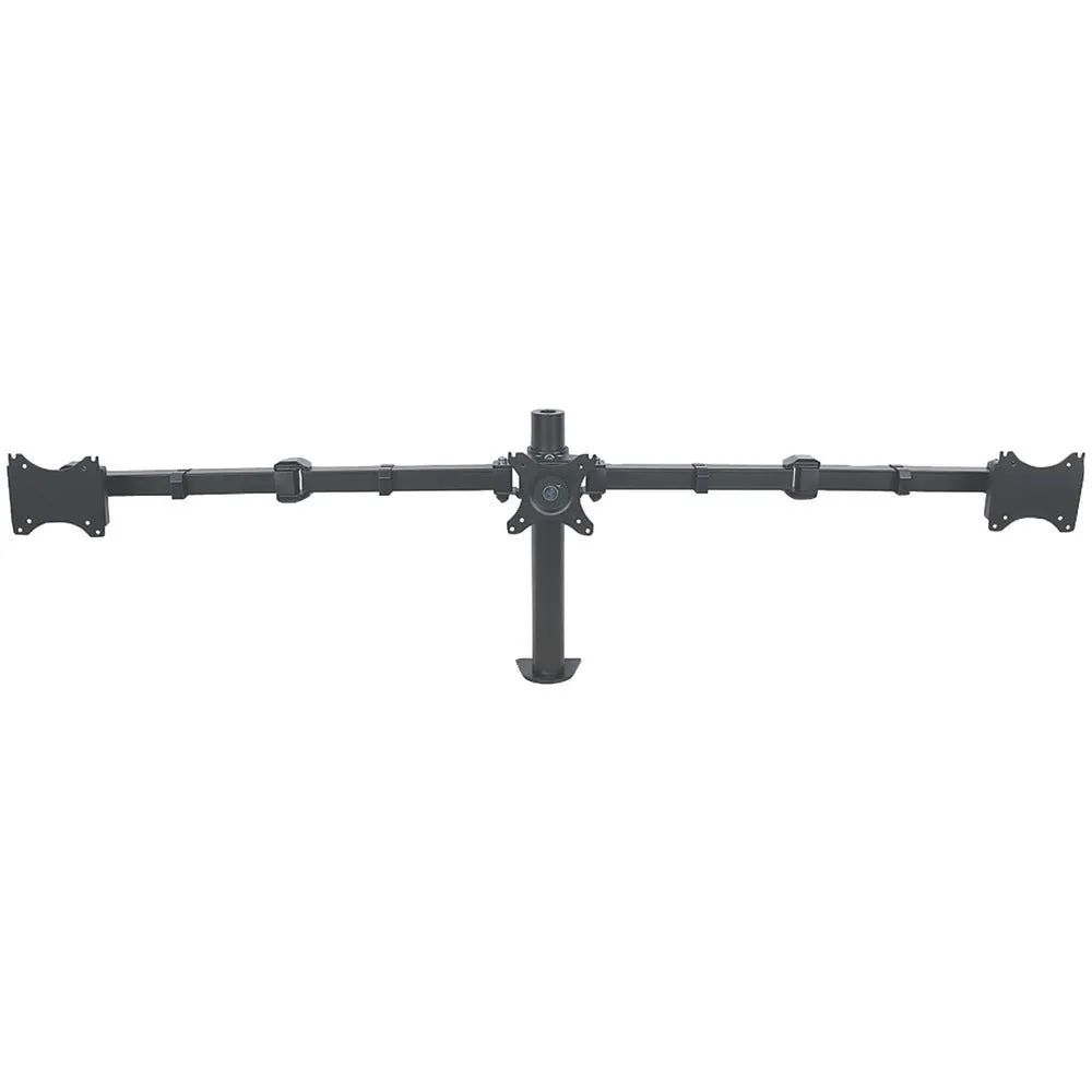 MANHATTAN 461115 LCD Monitor Mount with Double-Link Swing Arms (Supports 3 Monitors)