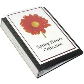 Marbig Clearview Display Book 100 Pocket A4 Black