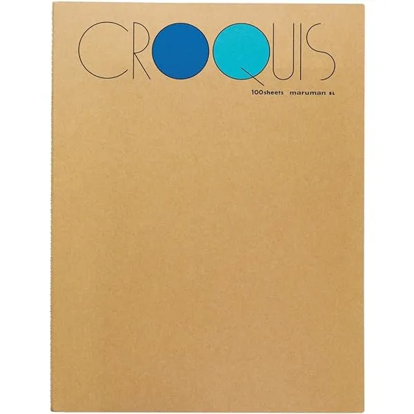 Maruman Sketch Book Crooquis 52.3g 100 Sheets 362x277