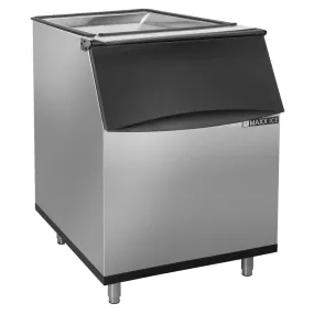 Maxx Ice - MIB470N, Maxx Ice Storage Bin, 22"W, 470 lbs Storage Capacity, in Stainless Steel with Black Trim