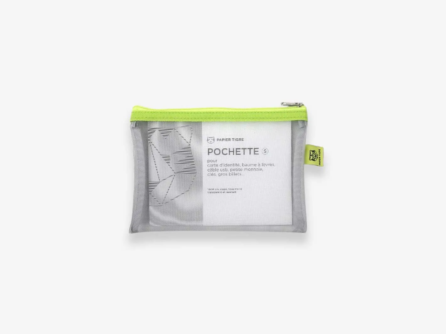 Mesh Pocket S Lime