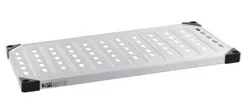 Metro 2448LG Super Erecta&reg; Louvered/Embossed Galvanized Solid Shelf, 24" x 48"