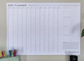 MiGoals | 2025 Wall Planner