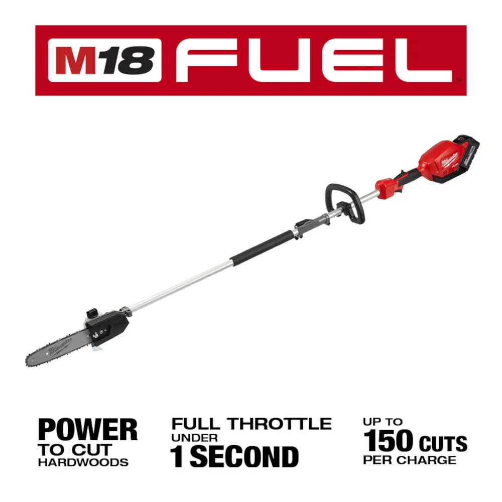 Milwaukee 2825-21PSED M18 FUEL 18V 10" Cordless Li-Ion Pole Saw Kit w/ Edger