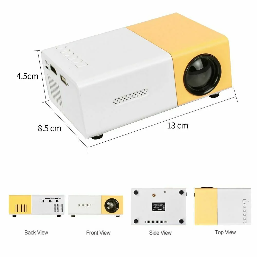 Mini LED Projector Full HD 1080P