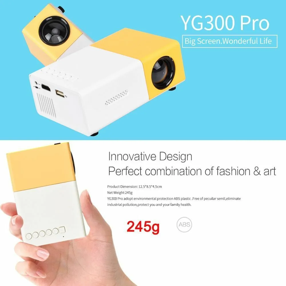 Mini LED Projector Full HD 1080P