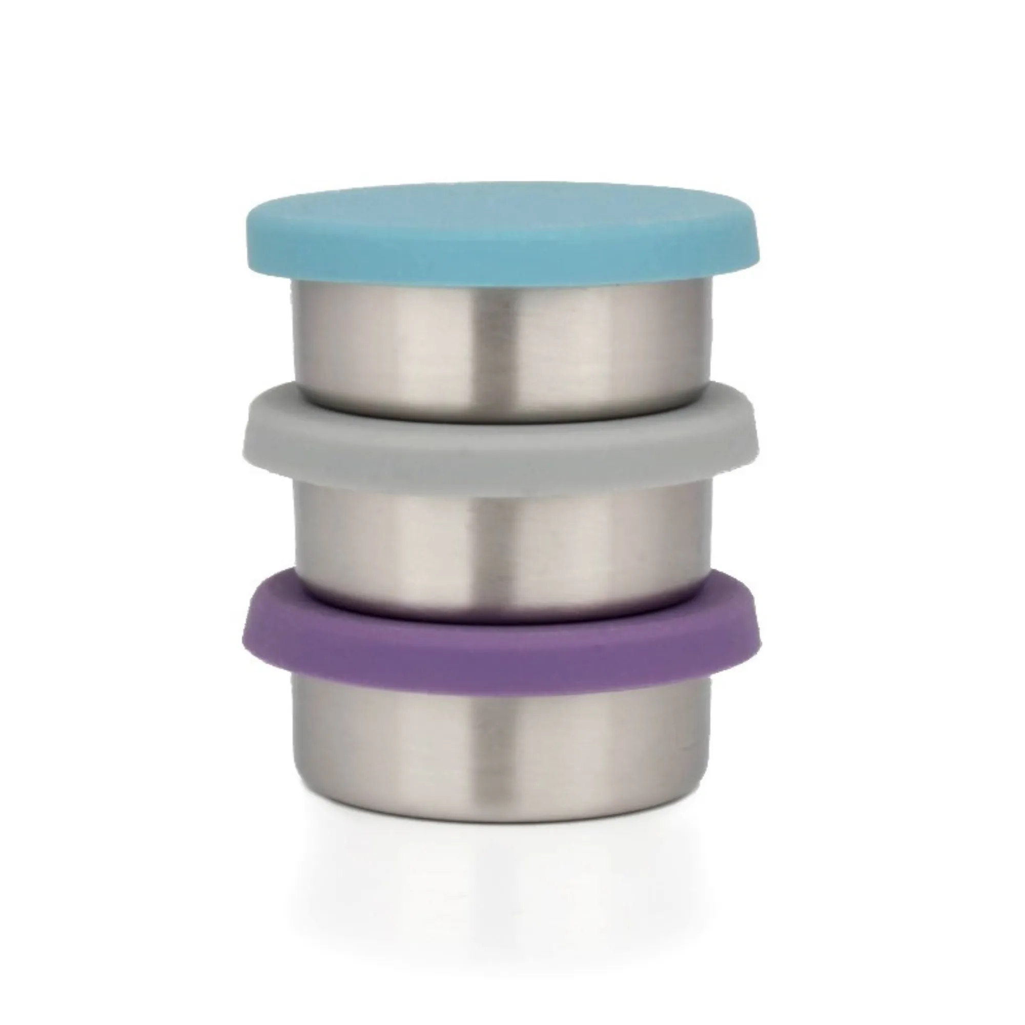 Mini Stainless Steel Sauce & Dressing Pots - Leakproof Set of 3