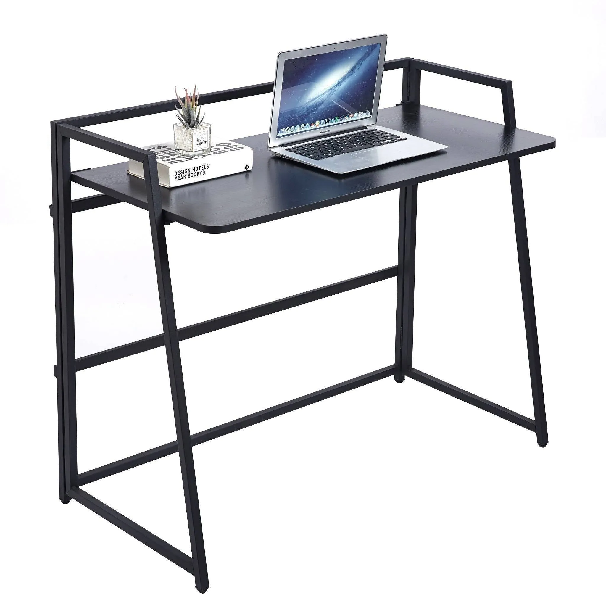 Modern Office Desk with Top Shelfing-SD-S06