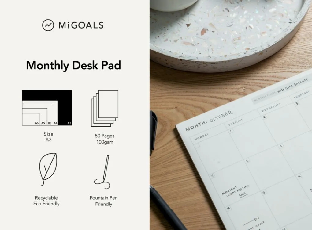 MONTHLY TO-DO-LIST DESK PAD