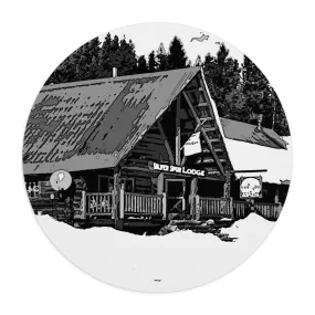 Mouse Pad ... A Beautiful Lodge & Back-Country Outfitter In A Mountain Town ... 'Dixie, Idaho, November 2022' ... Original Works ...