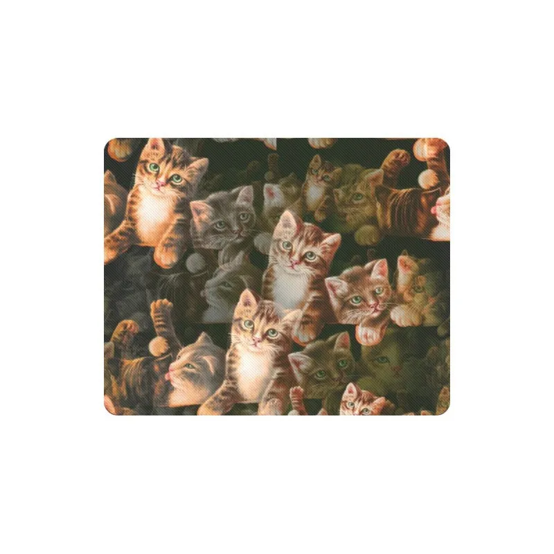 Mouse Pad Clowder Of Cats