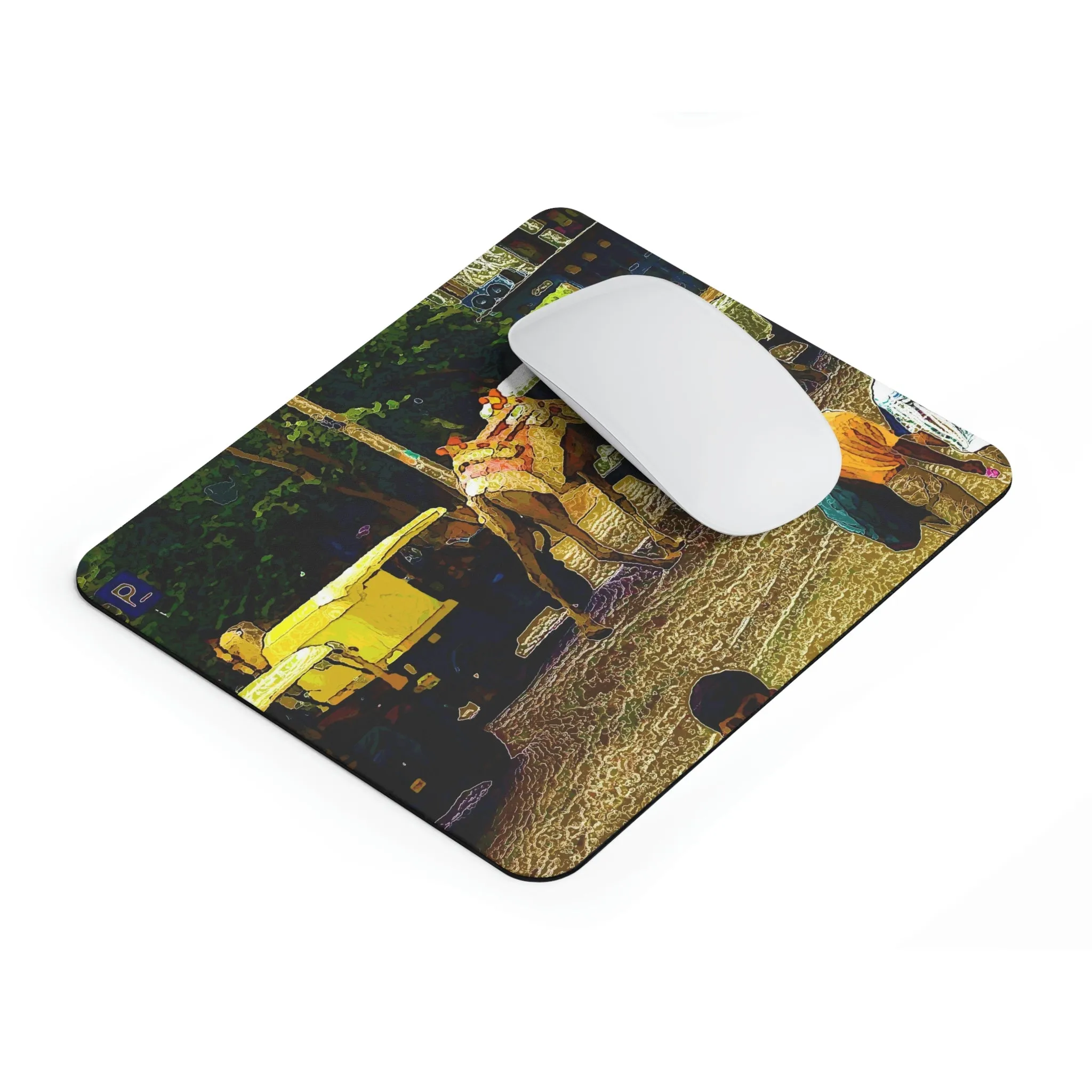 Mouse Pad (EU) ... "Truckin'-Up-To-Buffalo ... 'Oops - Wrong Country' ... Truckin'-Up-To-New Delll -'E' ... " ... (Delhi, India) ... 5July2007. Original Works ...
