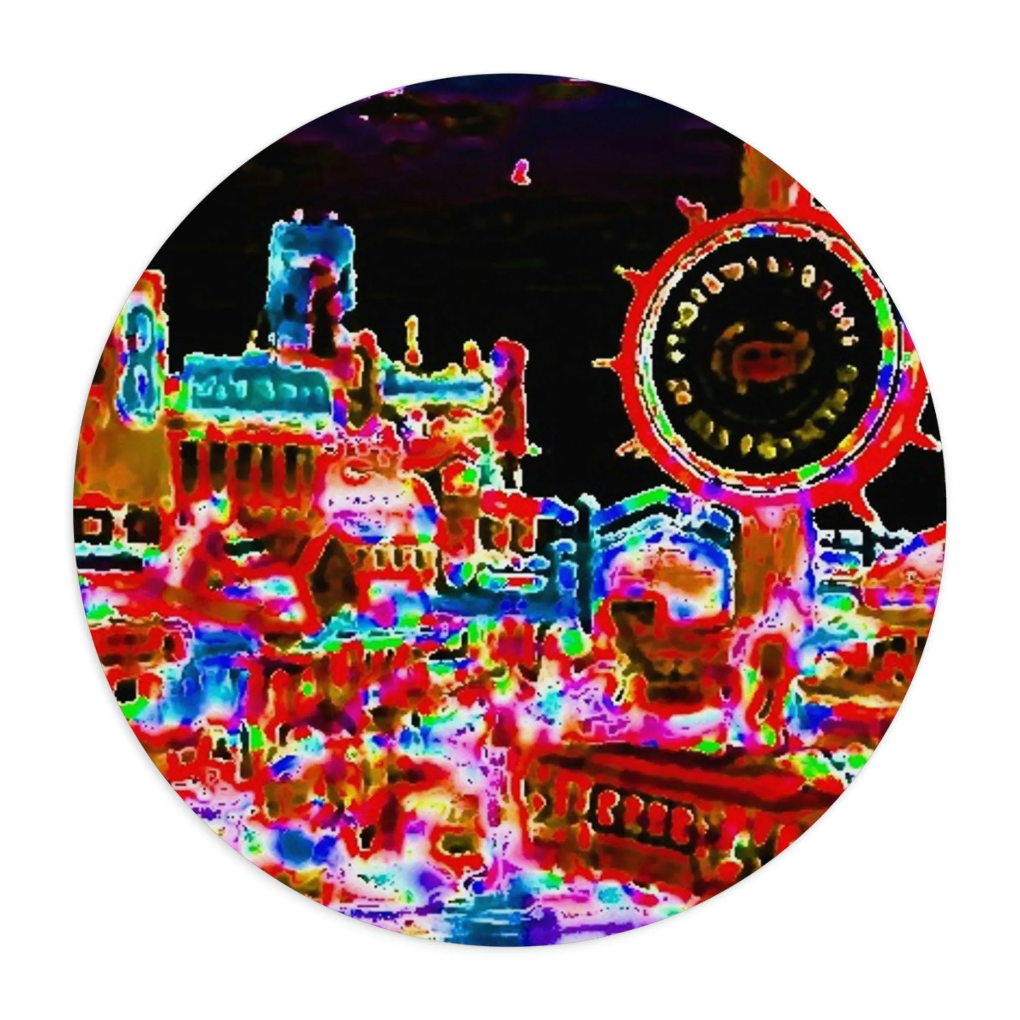 Mouse Pad  ... "No.9 Fishermen's Grotto - Fishermen's Wharf, SF, California" ... Family Archives: 1970's ... Original Works ...