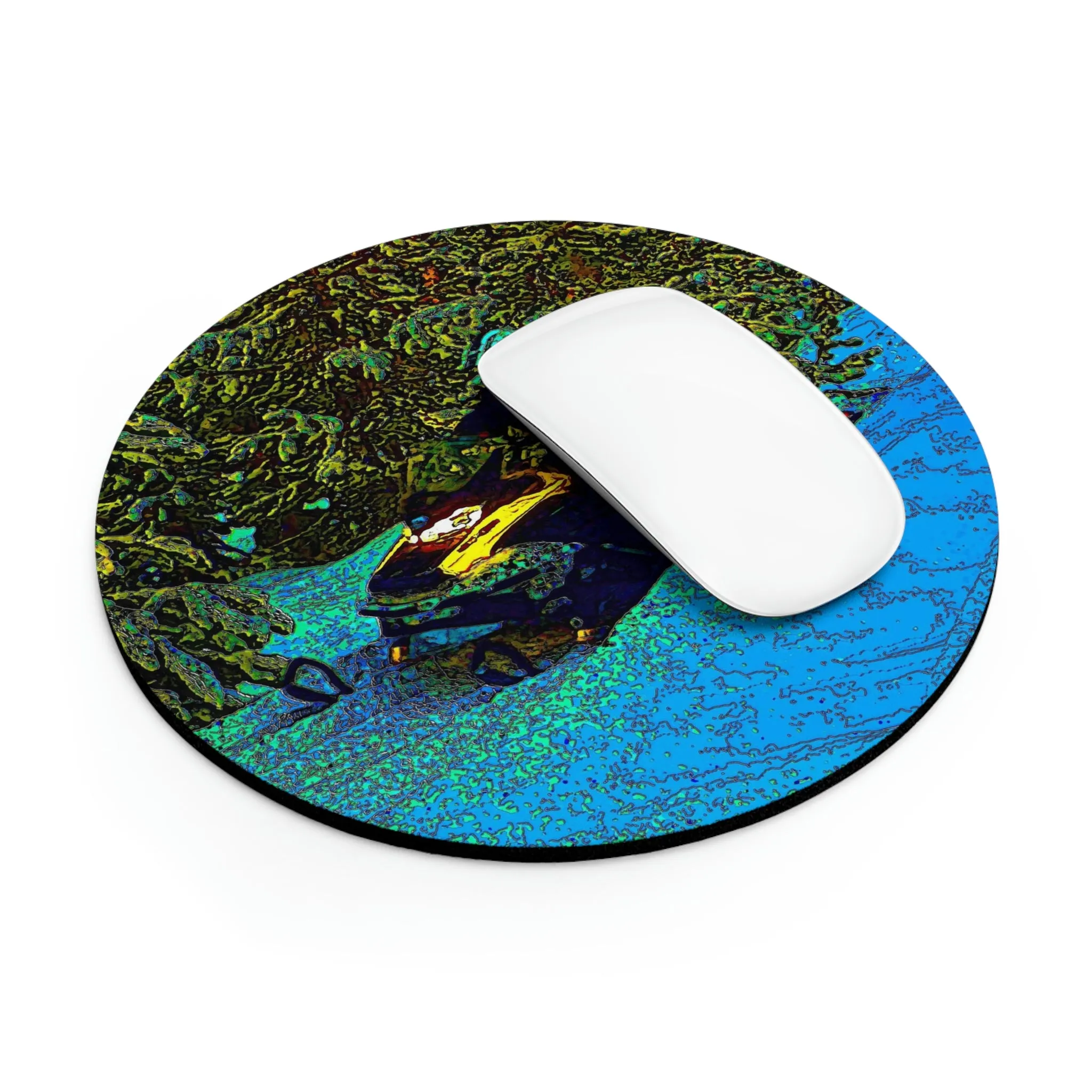 Mouse Pad  ... Yep ... "Another Day ... Riding Through The Wilderness ... " ... February 2023 ... Original Works ...