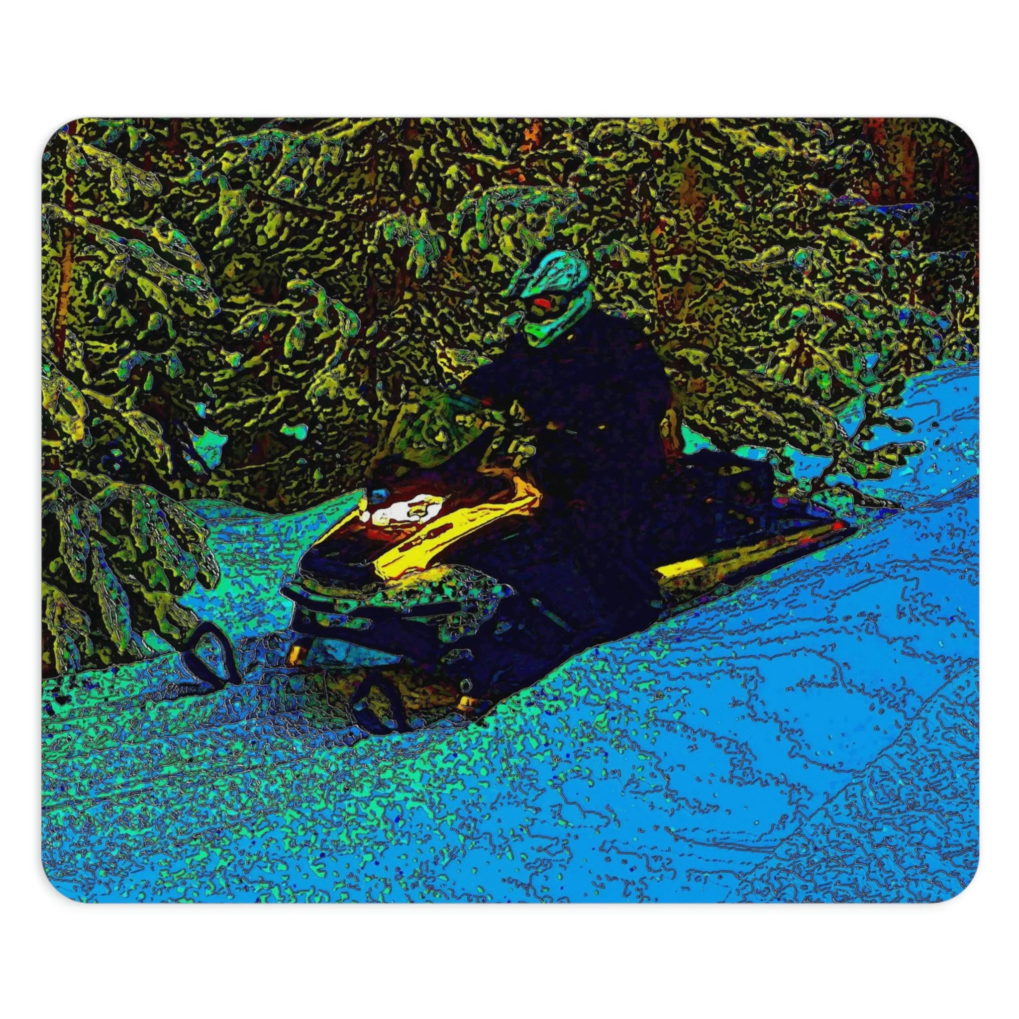 Mouse Pad  ... Yep ... "Another Day ... Riding Through The Wilderness ... " ... February 2023 ... Original Works ...