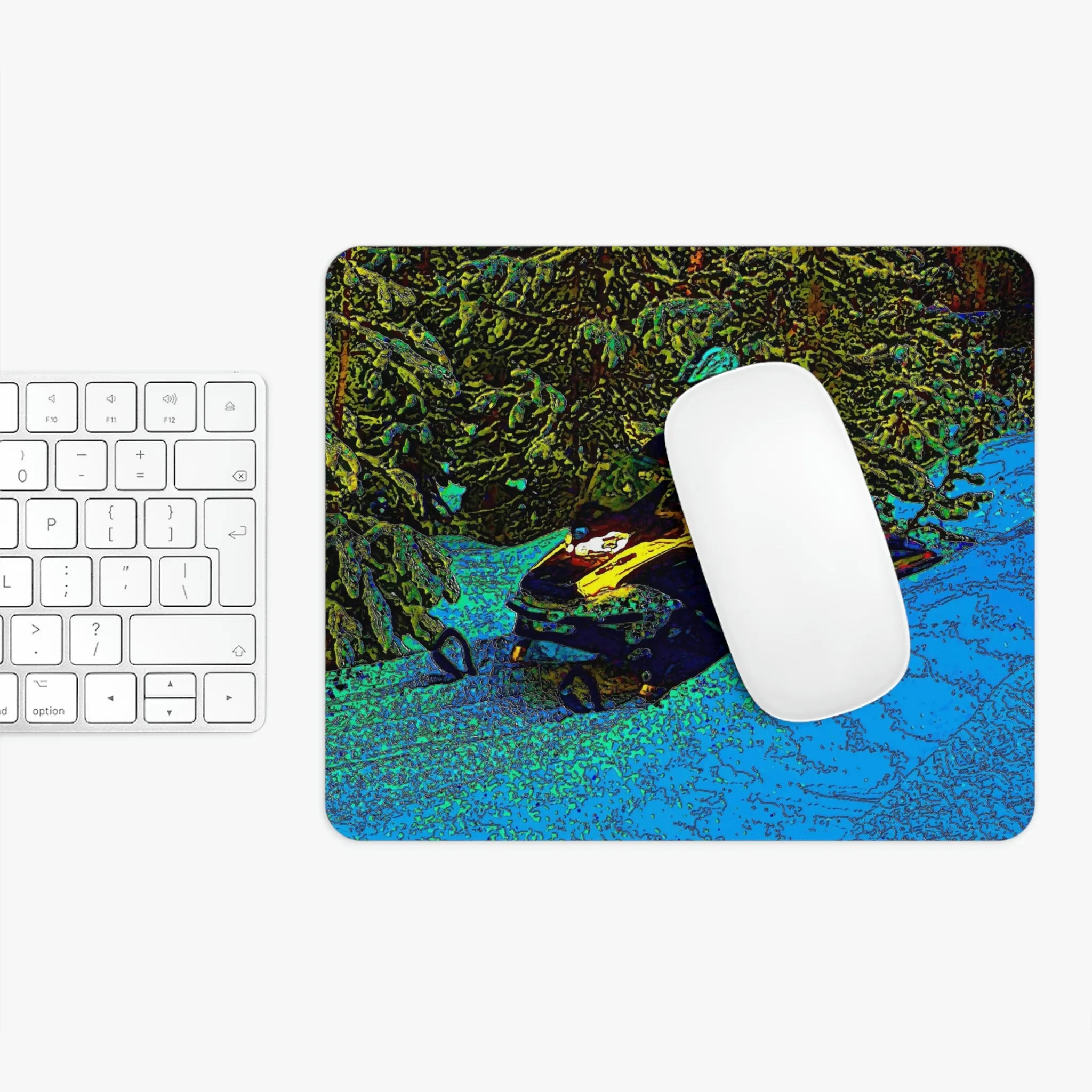 Mouse Pad  ... Yep ... "Another Day ... Riding Through The Wilderness ... " ... February 2023 ... Original Works ...