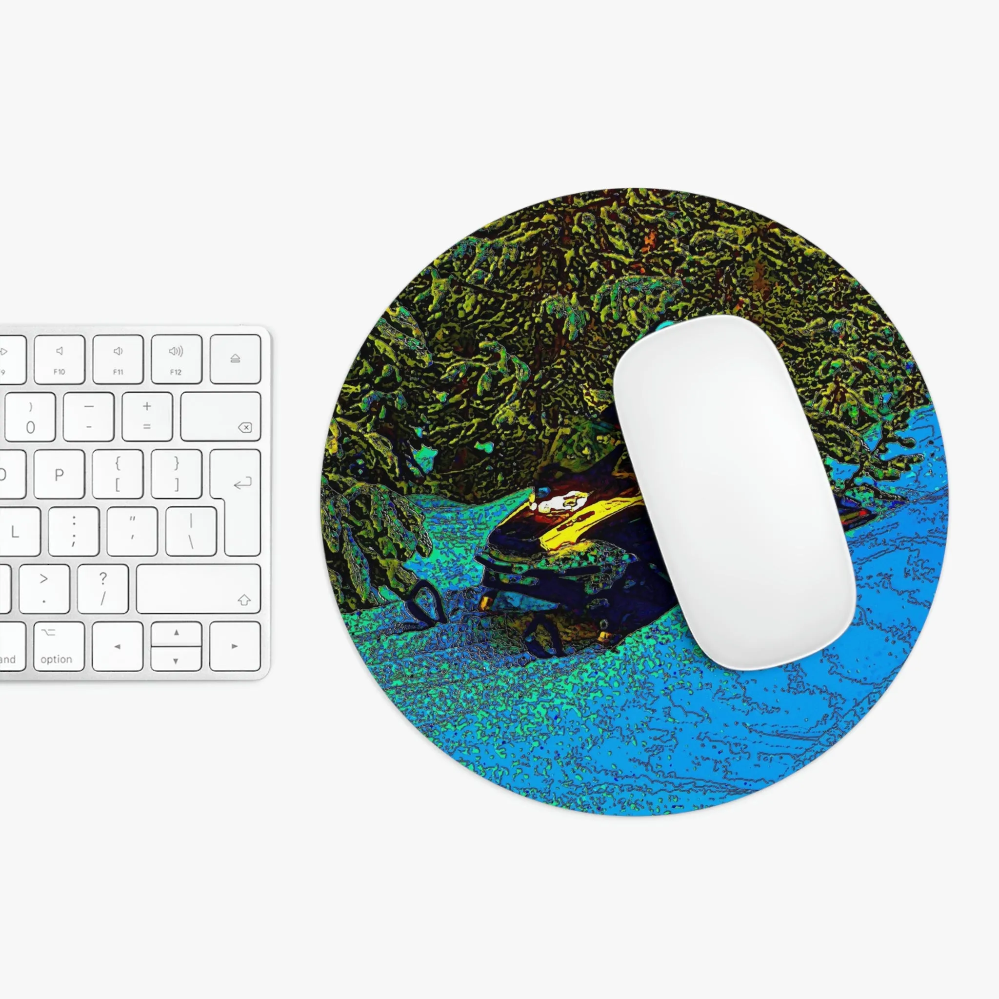Mouse Pad  ... Yep ... "Another Day ... Riding Through The Wilderness ... " ... February 2023 ... Original Works ...