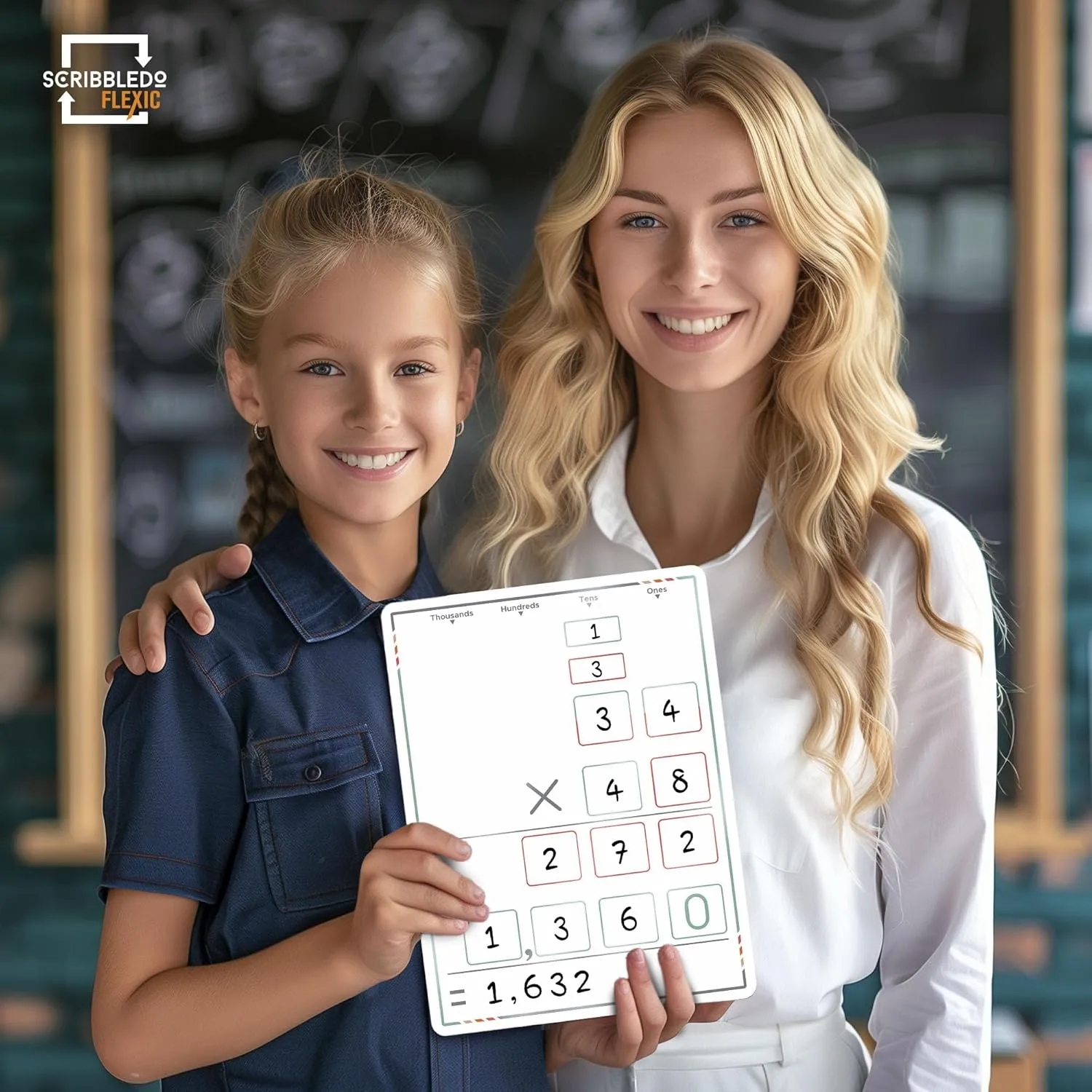 Multiplication Practice Flexic Sheet 9"x12" (10 pc)