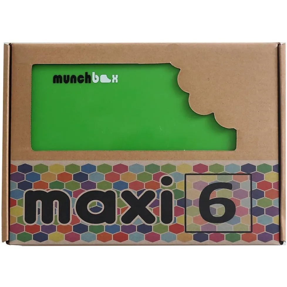 Munchbox - Maxi6 Bento Lunch Box -Blue Hero