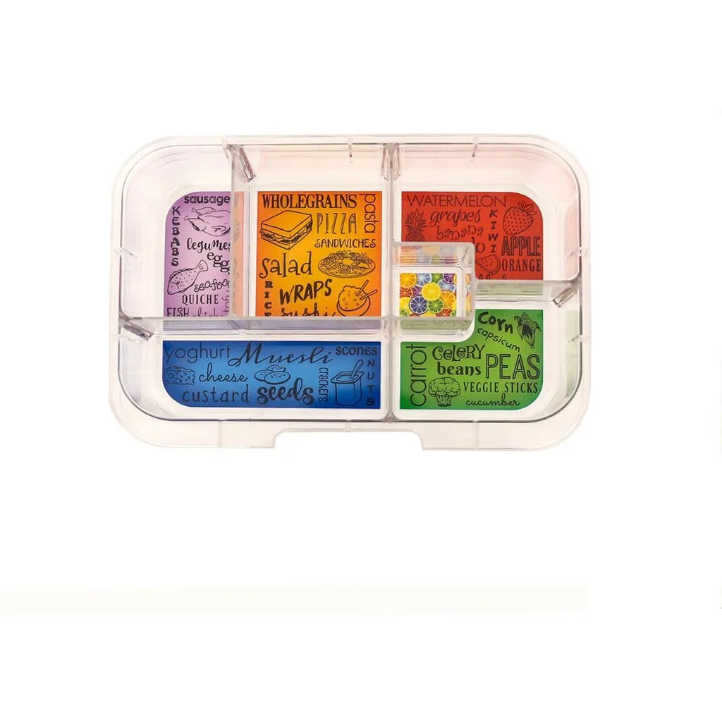 Munchbox - Maxi6 Bento Lunch Box -Blue Hero