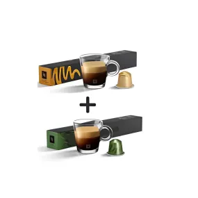 Nespresso Caramel Creme Brulee & Master Origin India Coffee Pods Combo Pack - Nespresso Variety Pack
