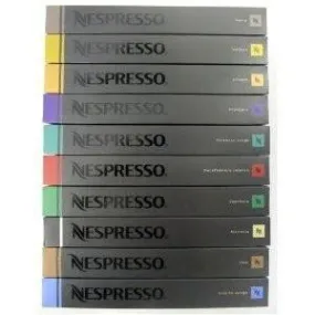 Nespresso Coffee Pods 100 pcs Variety