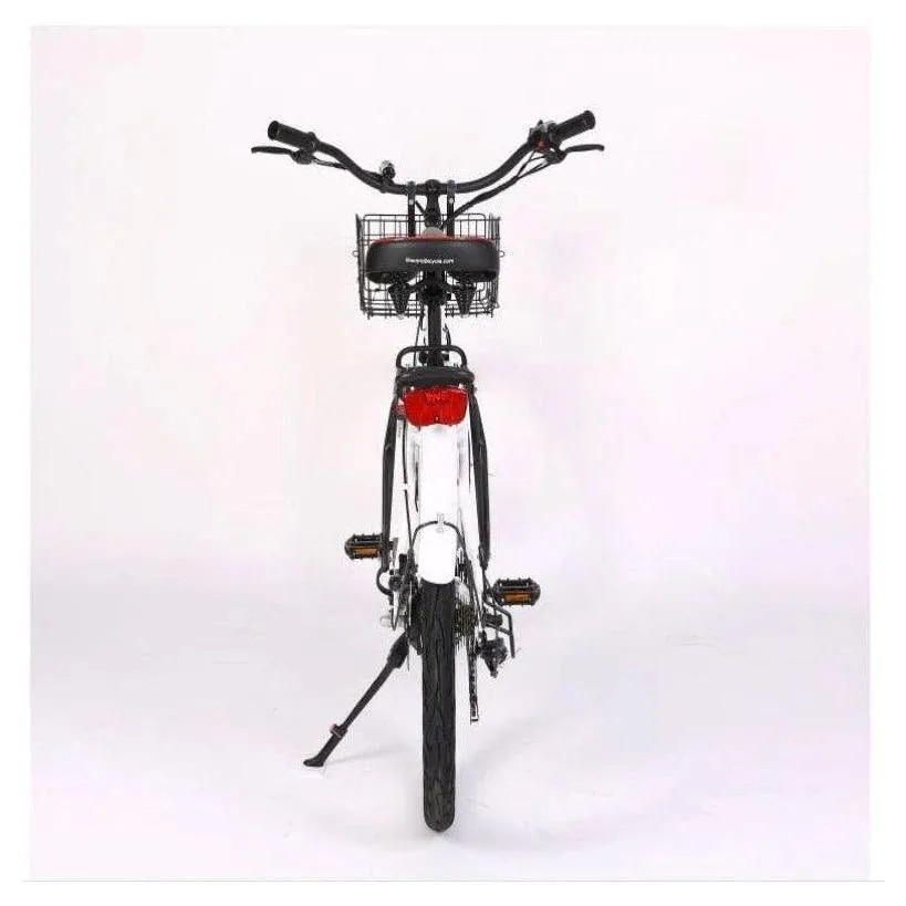 New Port Elite Max 24 Volt Lithium Powered Beach Cruiser Electric Bike