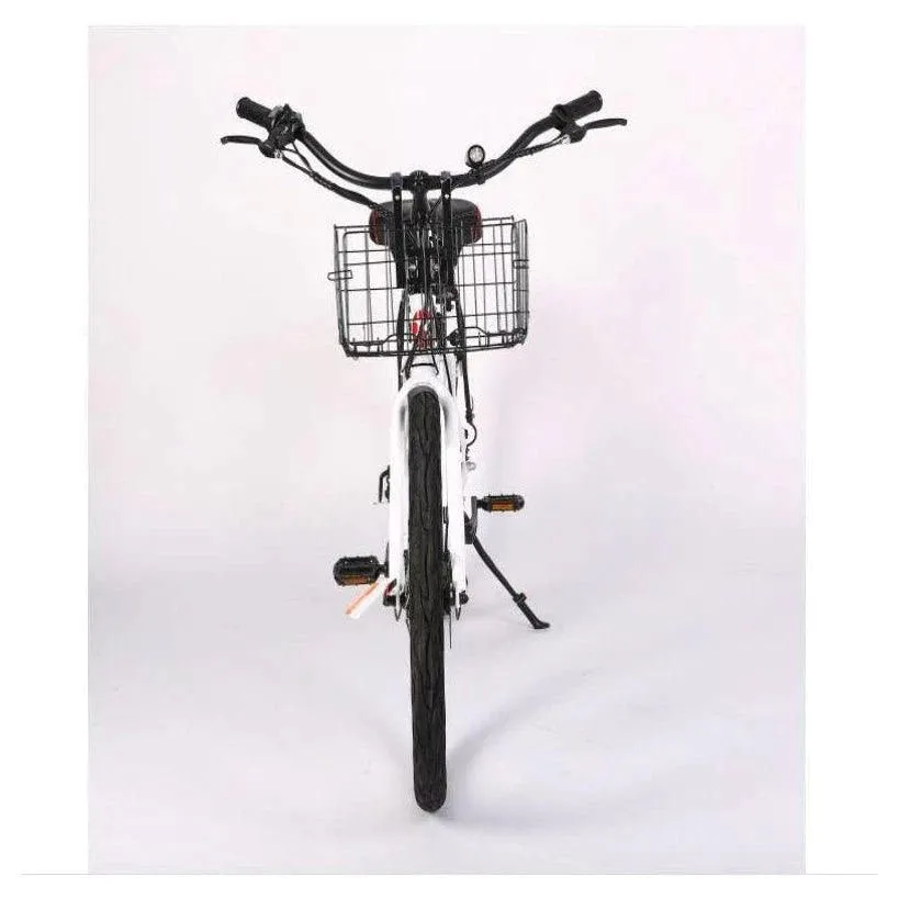 New Port Elite Max 24 Volt Lithium Powered Beach Cruiser Electric Bike