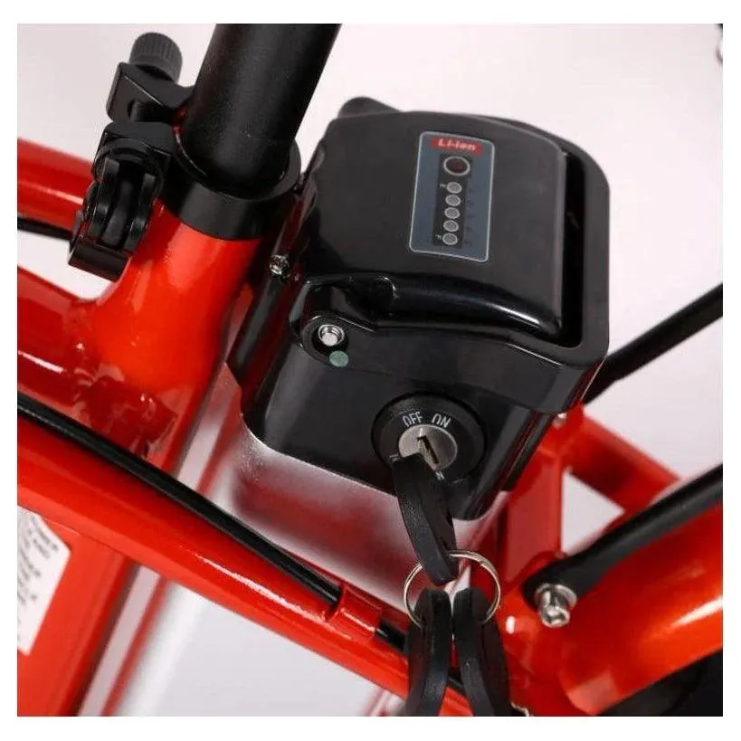 New Port Elite Max 24 Volt Lithium Powered Beach Cruiser Electric Bike