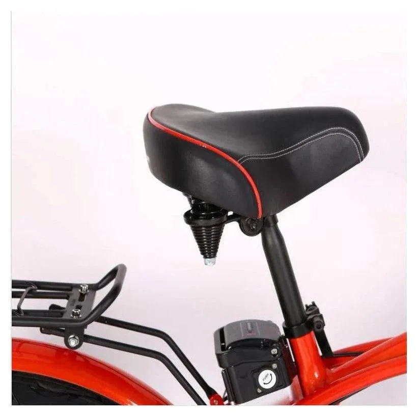 New Port Elite Max 24 Volt Lithium Powered Beach Cruiser Electric Bike