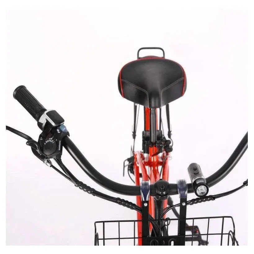 New Port Elite Max 24 Volt Lithium Powered Beach Cruiser Electric Bike